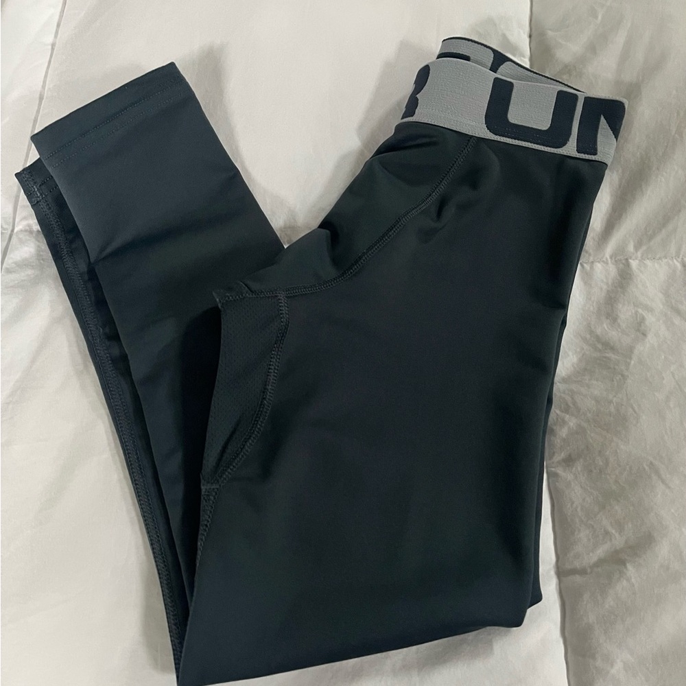 NEW Boys UA Fleece Lined Athletic Tights